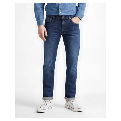 Produktbild von LEE, Herren Jeanshosen, Straight fit, DAREN ZIP FLY, W31 L32, Blau, Jeans, baggyjeans, buggy