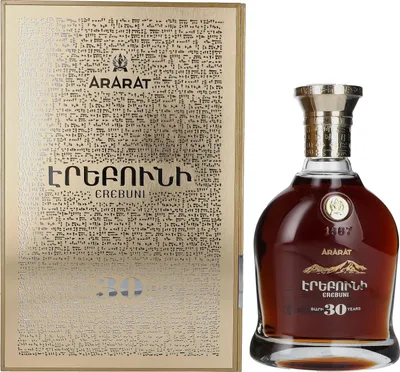 Image de Ararat Erebuni 30 Years Old 40% Vol. 0,7l en boîte cadeau