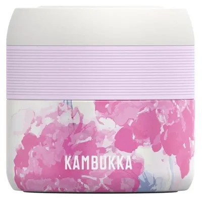 Produktbild von Kambukka Bora, Behälter, Rund, 0,4 l, Pink, Weiß, 6 h, 100 mm