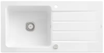 Produktbild von Villeroy & Boch Keramikspüle 336002R1, Architectura 60 Einbauspüle - inkl.
