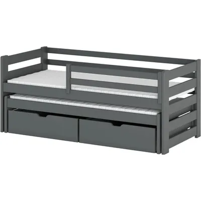 Obrázek produktu pro Patrová postel 80x200 LISA grafit