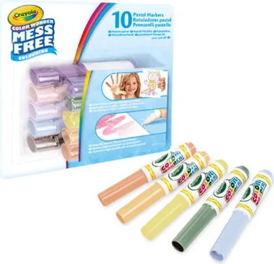 Produktbild von Crayola - Farbsturm Pastellmarkierungen 10x