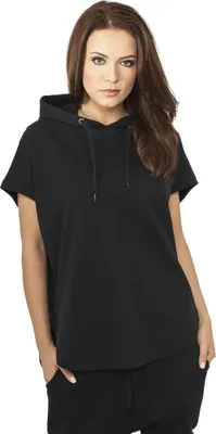Produktbild von Urban Classics T-Shirt Damen Ladies Sleeveless Terry Hoodie schwarz XL