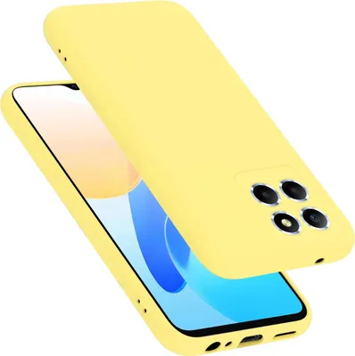 Obrázok produktu pre Cadorabo puzdro pre Honor X8 5G kryt silikónový kryt mobilného telefónu kryt z tekutého silikónu, odolný proti poškriabaniu a nárazom ochranný kryt pre Honor X8 5G