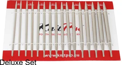 Produktbild von KnitPro wechselbare Nadelspitzen Sets aus Nova Metall : Deluxe Set KnitPro Sets: Deluxe Set