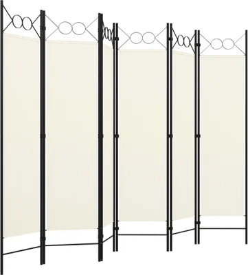 Immagine prodotto di vidaXL 6 pezzi divisorio bianco 240x180 cm
