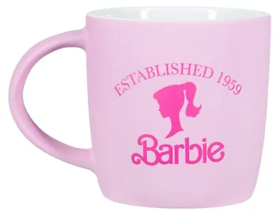 Produktbild von Barbie-Tasse, 400 ml - perfekt für Kaffee, Tee oder heiße Getränke