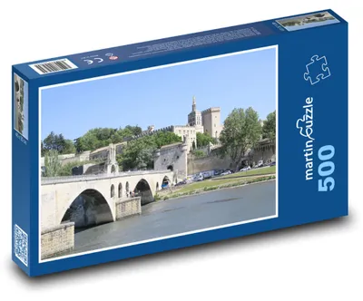 Zdjęcie produktu dla martinpuzzle - Puzzle 500 - Awignon - most