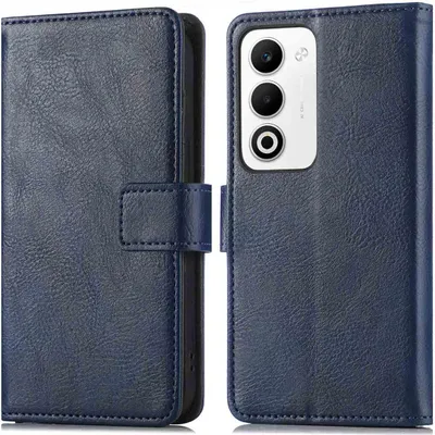 Obrázok produktu pre imoshion Luxe Bookcase pre Oppo A5 5G (2025) - tmavomodrá