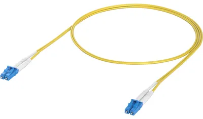 Productafbeelding van OS2 Duplex LC-LC UPC glasvezel patchkabel (geel, 1 meter)