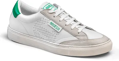 Produktbild von Sparco 0012B3BIVD Schuh Sneaker S-Time  Uni Weiß/Grün 41