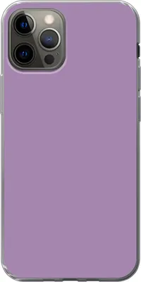Produktbild von MuchoWow® Handyhülle Schutzhülle Hülle für Telefoonhoesje iPhone 13 Pro Innenbereich - Violett - Farben - Farbe - Einfarbig Silikon Softcase Handy Hülle - Handy-Tasche