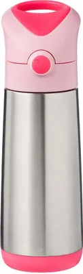 Obrázek produktu pro b.box Termoska na pití s brčkem 500 ml - růžová
