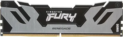 Produktbild von Kingston FURY Renegade Silver - DDR5 - Modul - 16 GB - DIMM 288-PIN - 6400 MHz / PC5-51200 - CL32 - 1.4 V - ungepuffert - on-die ECC