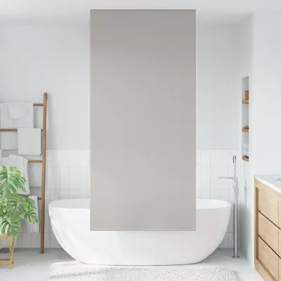 Immagine prodotto di vidaXL Tenda a rullo per doccia 90x240 cm larghezza tessuto 86 cm