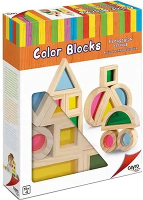 Zdjęcie produktu dla Puzzle Cayro Colour Blocks Montessori