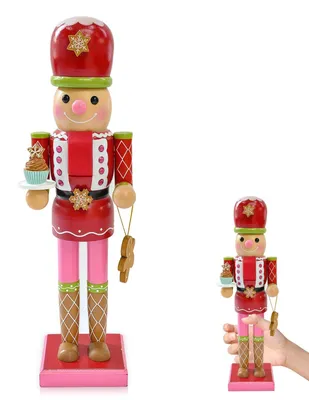 Produktbild von Holz-Nussknacker-Soldaten-Dekoration für Weihnachtsdekoration