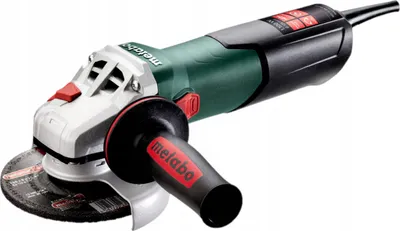 Produktbild von Metabo Wev 11-125 Winkelschleifer 1100W 125Mm Mit Stufenloser Drehzahlregelung
