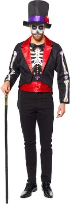 Produktbild von Señor Day of the Dead Herrenkostüm