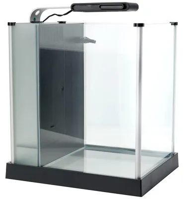 Immagine prodotto di Acquario nano set acquario - 10 litri - Nero - Con illuminazione LED