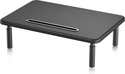 Produktbild von Monitorstandaard mit Telefonhalter für PC und Laptop - Gekühltes Plattform bis 30 kg