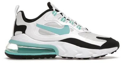 Immagine prodotto di Nike Air Max 270 React, colorazione Photon Dust, Aurora Green e Black (donna) - Taglia EU 40.5
