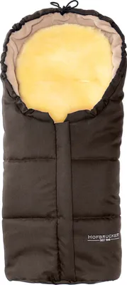 Produktbild von Hofbrucker Lammfell-Fußsäckchen Leni für Babyschale und Kinderwagen