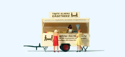 Produktbild von Preiser Verkaufswagen \"Käsetheke\" 10750
