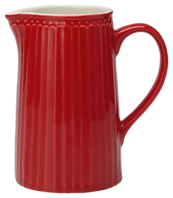 Image de Pichet en porcelaine Alice Red