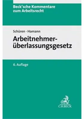 Produktbild von Arbeitnehmerüberlassungsgesetz
