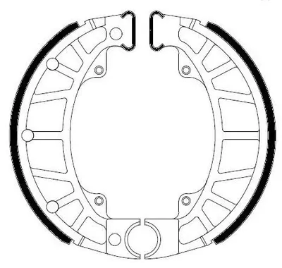 Image de Plaquettes de frein Ferodo Eco Fsb938a Argent Argent One Size