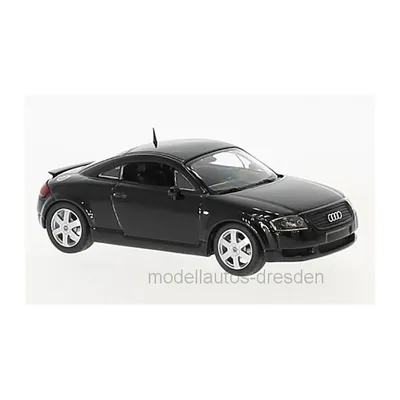 Produktbild von Maxichamps 940017221 Audi TT Coupe schwarz Maßstab 1:43 Modellauto