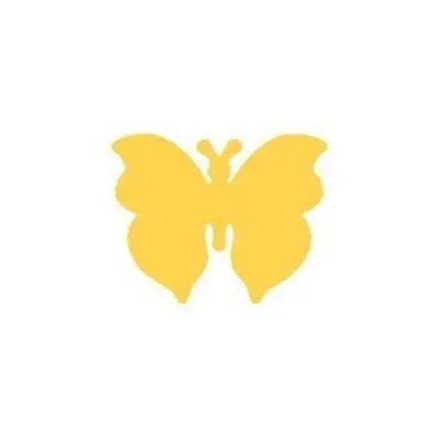 Produktbild von Dekorative Stanze Schmetterling 3,7cm