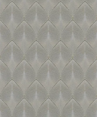 Produktbild von Vliestapete 535853 Yucatán Grafisch grau gold