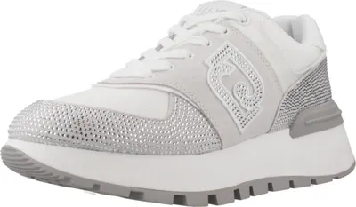 Produktbild von Liu Jo Damen Low Sneaker AMAZING 33 Grau-Weiß Leder-Textil Größe: 36