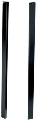 Produktbild von GBC Einschub-Binderücken A4, 7 mm, schwarz (25), Schwarz, 297 mm, 210 mm, 25 Stück(e)