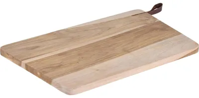 Image de Planche à découper en bois Koopman, 40 x 25 x 1,5 cm, marron
