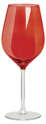 Weinglas 50 cl rot – 1 Stück, spülmaschinengeeignet