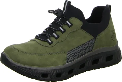 Produktbild von Rieker Sporthalbschuhe Formsohle modisch in grün, Gr. 36