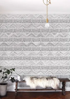 Produktbild von Coloray Fototapete 250x250 cm An Einer Wand Latex Latextapete - Utensilien-Linien Scandinavian.