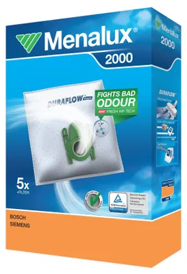 Immagine prodotto di Sacchetto per aspirapolvere Menalux 2000 Duraflow