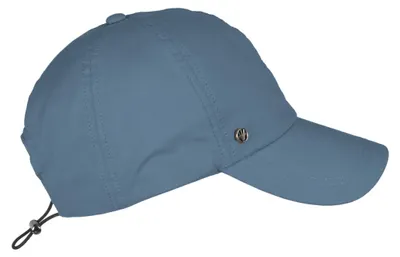 Produktbild von Loevenich federleichte Baseball-Cap aus reiner Baumwolle mit Zugband, blau, Gr. Einheitsgröße