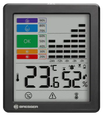 Obrázek produktu pro BRESSER Termohygrometr s alarmem proti plísním - 7007420
