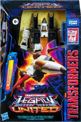 Obrázek produktu pro Hasbro Transformers: Legacy United Voyager Class G1 Universe Ramjet, 8 rok/roky, Plast, Černá, Červená, Bílá