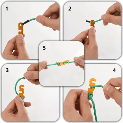 Immagine prodotto di vidaXL Corde per tende con tendicorda 8 pz. Riflettente 4 m 4 mm