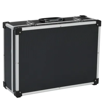 Produktbild von "Sonderangebot" Werkzeugkoffer 46x33x16cm Schwarz Aluminium - Schubladeneinsätze & -organizer GermanyMöbel5404546
