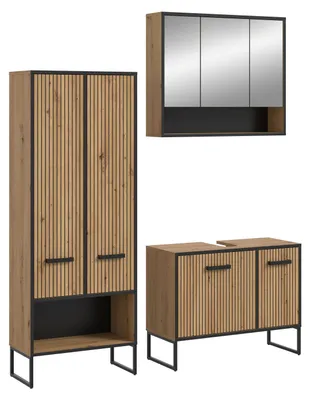 Produktbild von Badezimmer-Set Bagno 3 | Artisan Oak | 3-teilig ohne