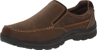 Productafbeelding van Skechers herenmokkasin Braver Rayland, bruin/leer, maat 46 EU