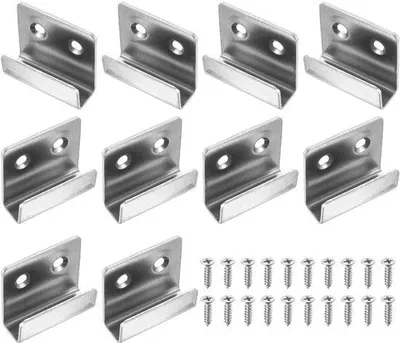 Immagine prodotto di Ganci da parete argentati per cornici con specchio, 10 mm, 10 pezzi