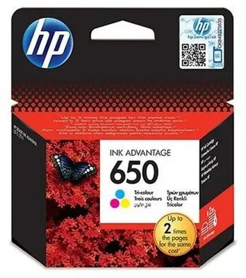 Immagine prodotto di HP 650 - Colore (a base di ciano, magenta e giallo) - Originale